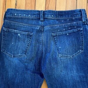 KSUBI Straight Leg Zip Ankle Denim Jeans